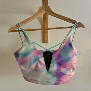 POPFLEX mermaid criss cross crop